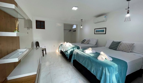Comfort Quadruple Room, Pool View
