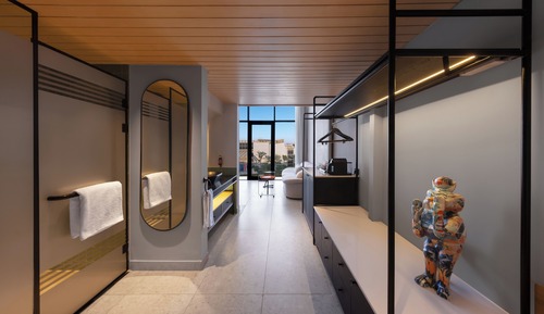 Suite, Balcony (1 King Bed, Loft, Pyramids View)