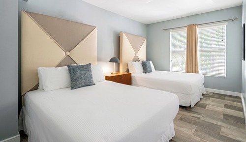 Accessible Double Queen Room - La Flora Building (Self Check-in)
