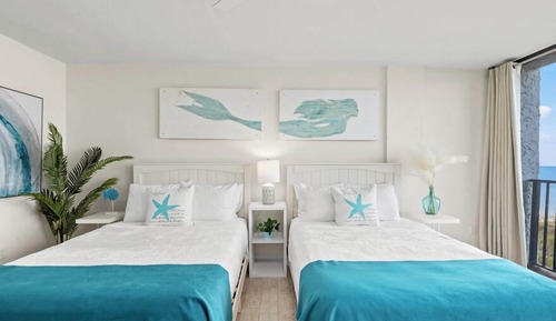 "Beach Blessings" - 2 Bedroom 2 Bath Beachfront Condo