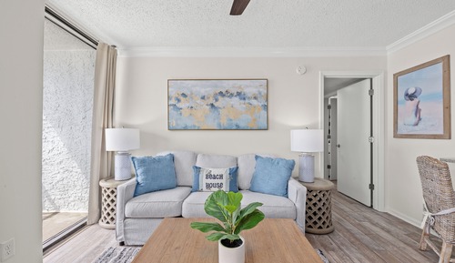 "Birds Eye View" - 2 Bedroom 2 Bath Beachfront Condo