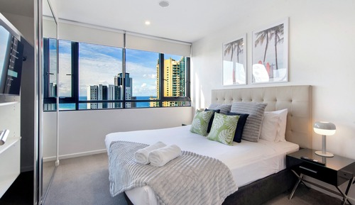 Family Apartment, 2 Bedrooms, Beach View