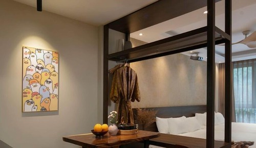 Family Studio Suite, 2 Queen Beds, Non Smoking, City View