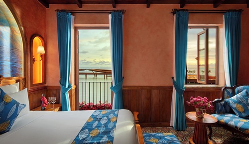 Aeternus Amoris, Ocean View, 1 King Bed with 2 Balconies