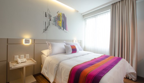 City Single Room, 1 Double Bed, City View
