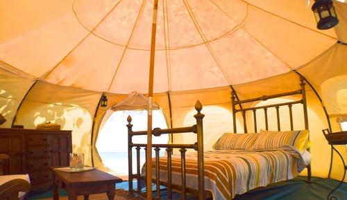 Deluxe Tent, Ensuite, Sea View