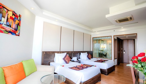 Premier Room, 2 Twin Beds, Ocean View