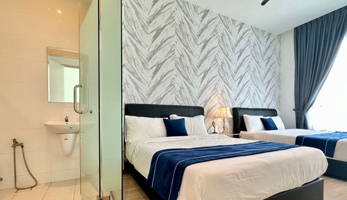 Elite Apartment, 3 Bedrooms, Private Bathroom, City View