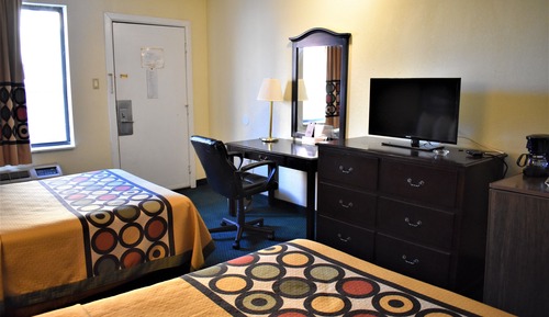 Double Room, 2 Double Beds, Smoking
