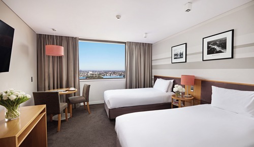 Skyline Twin Room