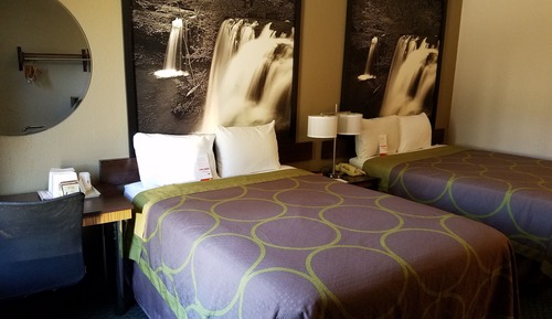 Double Room, 2 Double Beds, Smoking