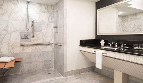 Room, 1 King Bed, Balcony, Pool View (Mobility Accessible, Roll-In Shower)
