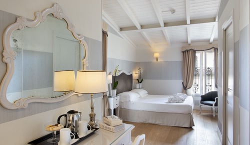 Double or Twin Room, Terrace, City View