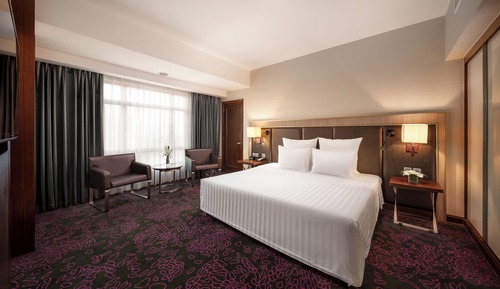 Deluxe Room, 1 King Bed, Business Lounge Access, City View (Executive)