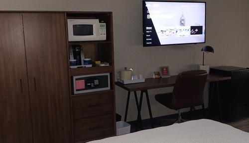Room, 1 King Bed (Mobility/Hearing Access, Roll-In Shwr)