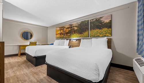 Room, 2 Double Beds, Accessible, Non Smoking (Mobility)
