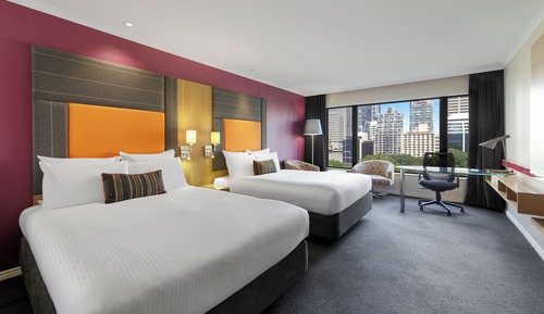 Superior Room, 2 Double Beds, Park View (Hyde Park View)