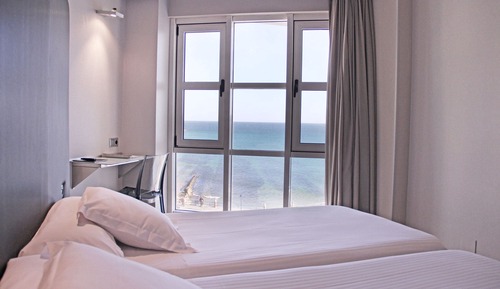 Double Room, 2 Twin Beds, Sea View