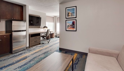 Standard Room, 1 King Bed, Non Smoking, Refrigerator & Microwave (Larger Room;with Sofabed)
