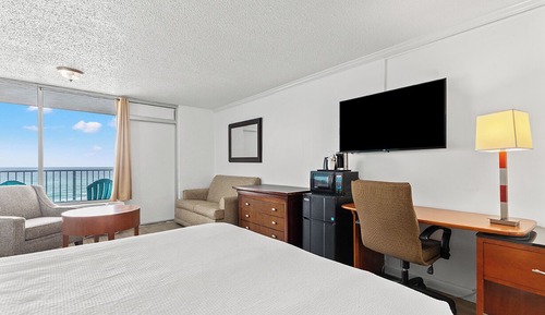 Standard Room, 1 King Bed with Sofa bed, Beach View, Ground Floor