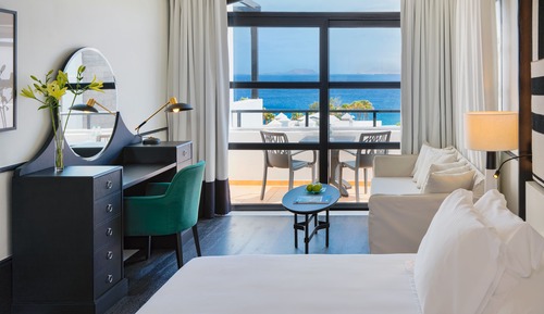 Twin Room, Sea View