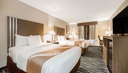 Double Room, 2 Double Beds, Non Smoking