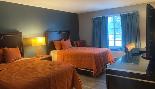 Double Room, 2 Double Beds, Non Smoking