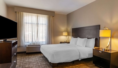 Standard Room, 1 King Bed, Non Smoking, Refrigerator & Microwave