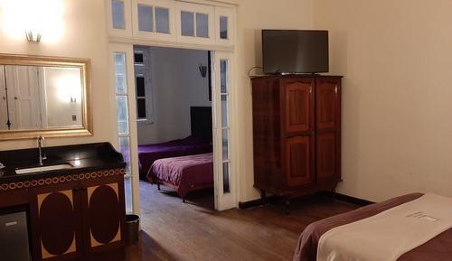 Family Apartment, 2 Bedrooms, Refrigerator, City View