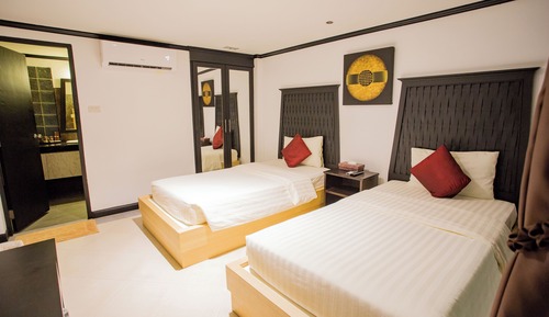 Family Quadruple Room, Multiple Beds, Garden Area