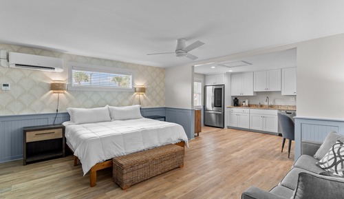 Deluxe Studio Suite, 1 King Bed with Sofa bed, Refrigerator & Microwave