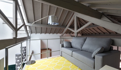 Design Studio, 1 Queen Bed with Sofa bed