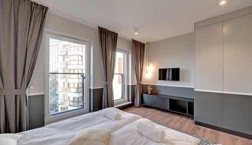 Deluxe Apartment, 1 Bedroom, Balcony ((with parking) - 113)