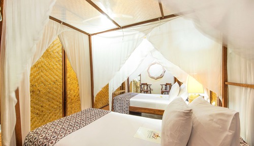 Traditional Double or Twin Room, Mountain View (Villa Kayu 1D)