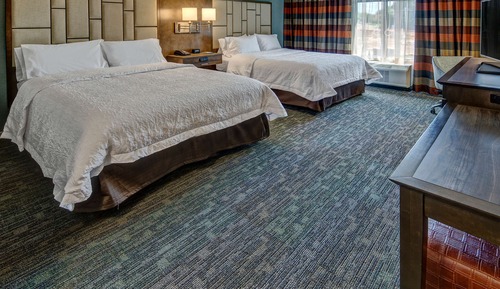 Room, 2 Queen Beds, Non Smoking, Refrigerator & Microwave