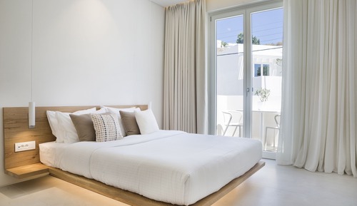 Luxury Double Room, Hot Tub, Partial Sea View