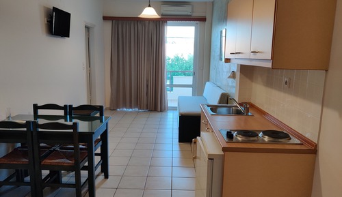 Comfort Apartment, 1 Bedroom, Balcony, Partial Sea View