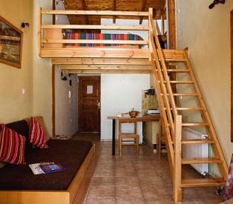 One-Bedroom Loft Apartment with Balcony