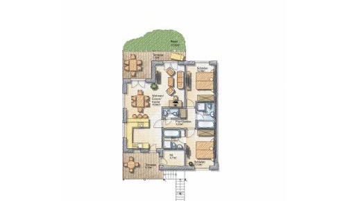 Two-Bedroom Apartment with Ocean View