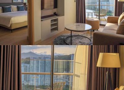 One-Bedroom Apartment with Balcony and Sea View