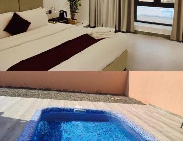 One-Bedroom Apartment with Pool View