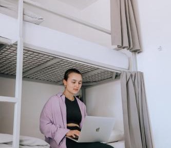 Bunk Bed in Female Dormitory Room  