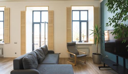 Two-Bedroom Apartment with Balcony