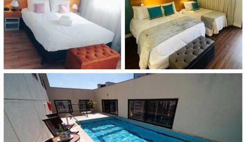 Deluxe One-Bedroom Apartment with City View