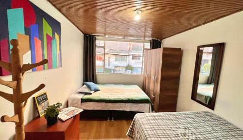 Family Room with Shared Bathroom