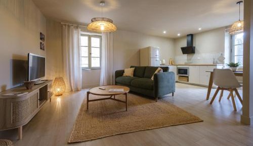 Deluxe One-Bedroom Apartment with City View
