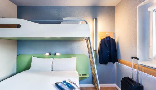 Triple Room with One Double Bed and One Bunk Bed