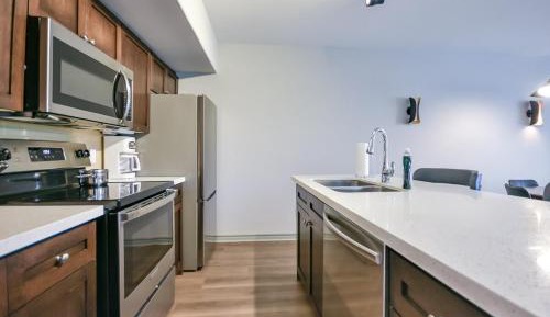 One-Bedroom Apartment with Garden View