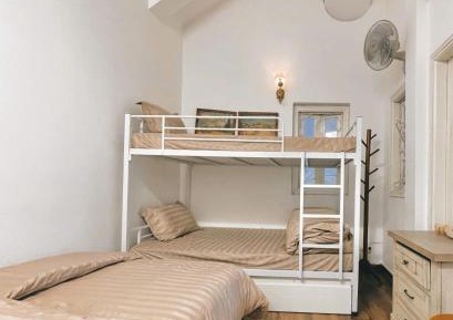 Bed in Male Dormitory Room