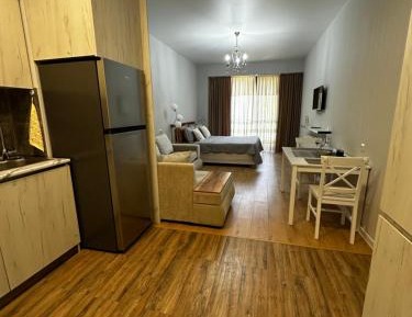 One-Bedroom Apartment with Balcony and Mountain View  